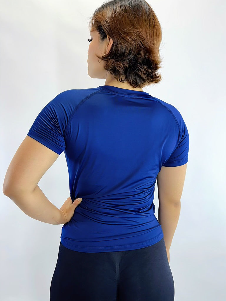 POLO DEPORTIVO SLIM FIT - BLUE