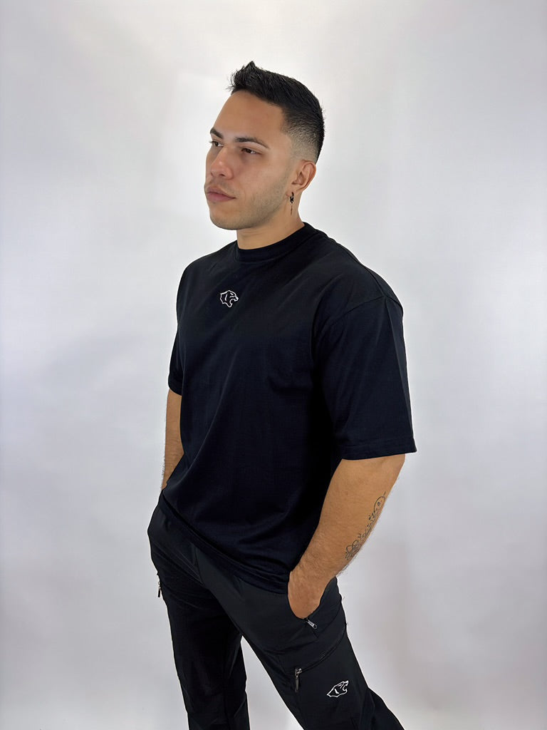 POLO OVERSIZE CLASICO - AZUL