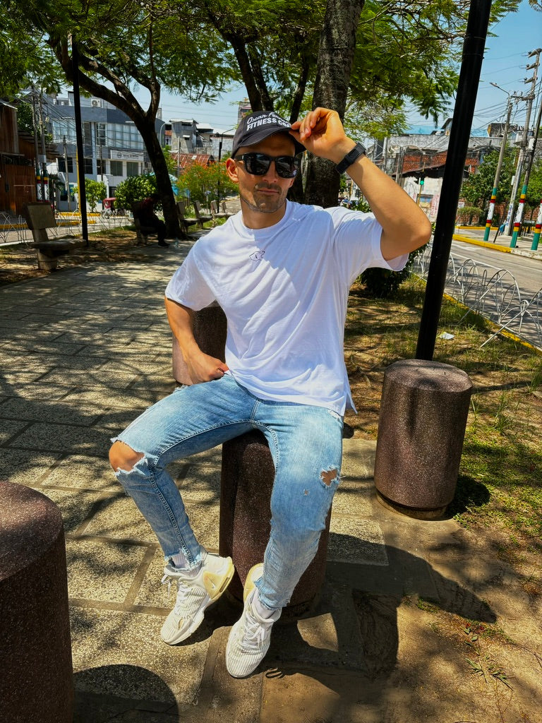 POLO OVERSIZE CASCADA - CHOCOLATE