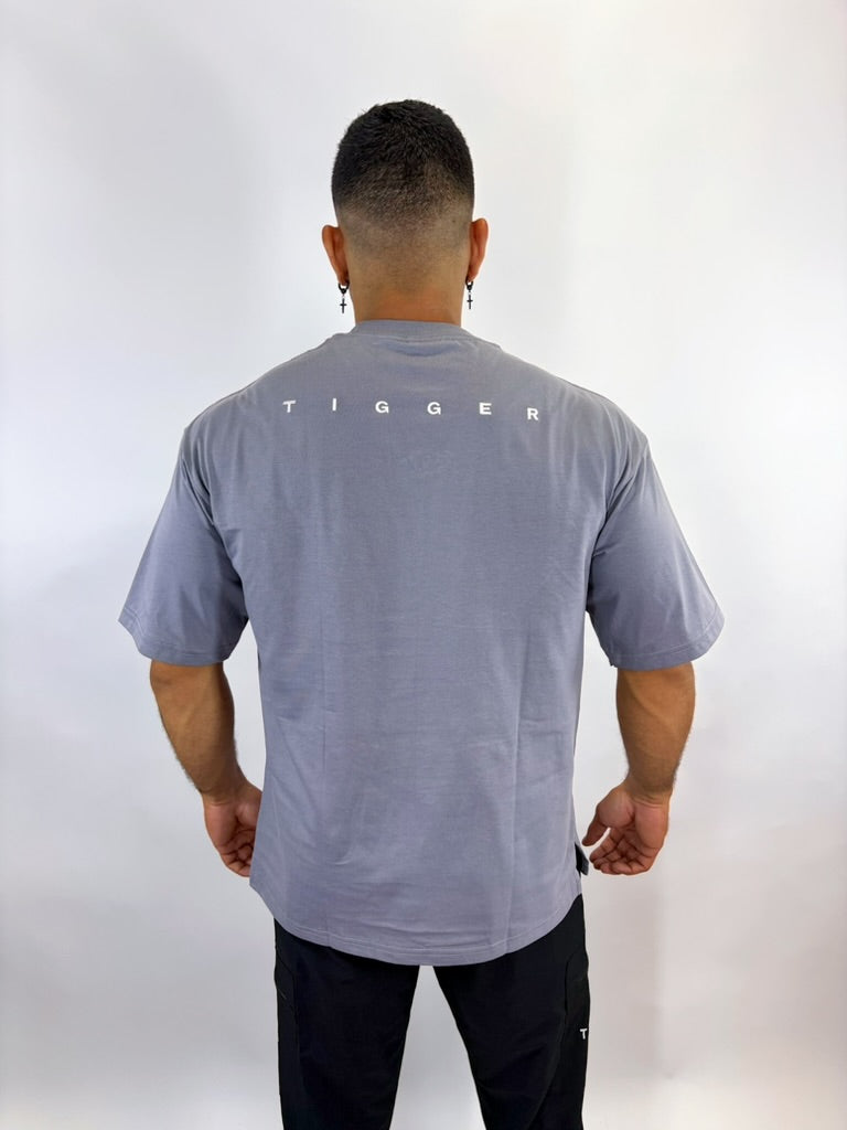 POLO OVERSIZE CLASICO - GRIS