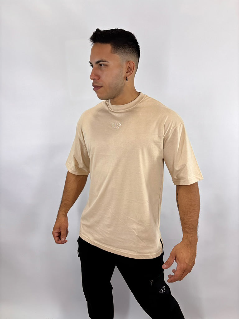 POLO OVERSIZE CLASICO - BLACK