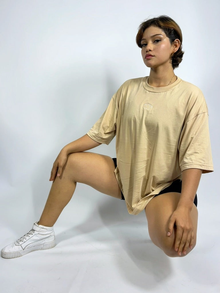 POLO OVERSIZE CLASICO - ROSA BEBE