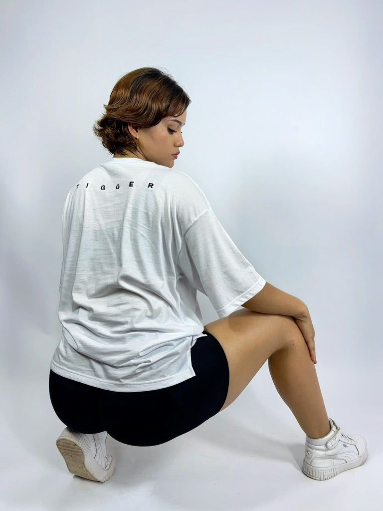 POLO OVERSIZE CLASICO - BLANCO