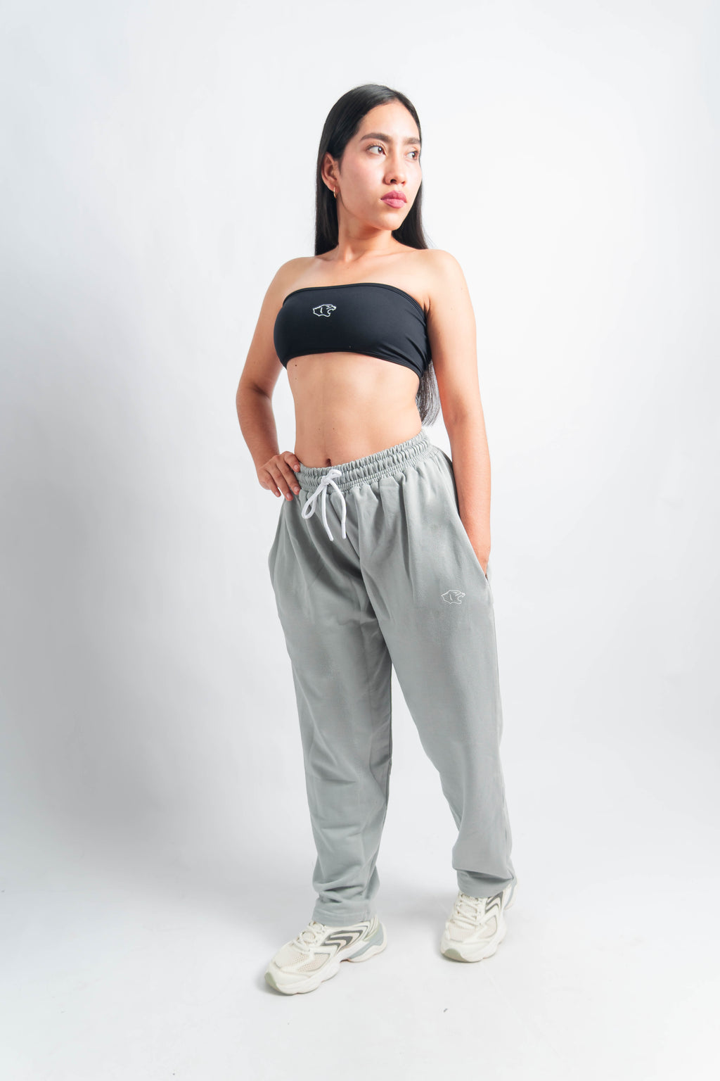 BAGGY JOGGER GOTHIC - GRIS