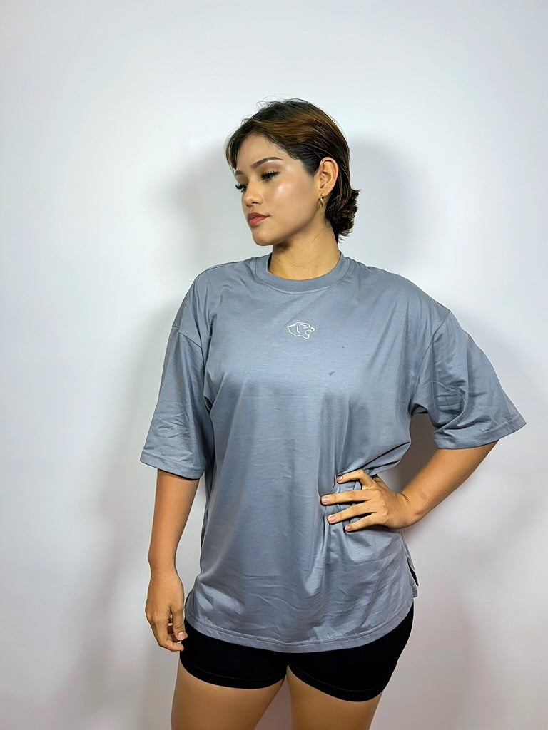 POLO OVERSIZE CLASICO - BLANCO