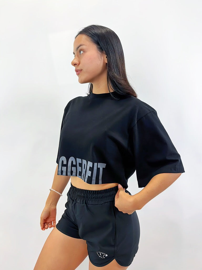 CROP OVERSIZE - NEGRO