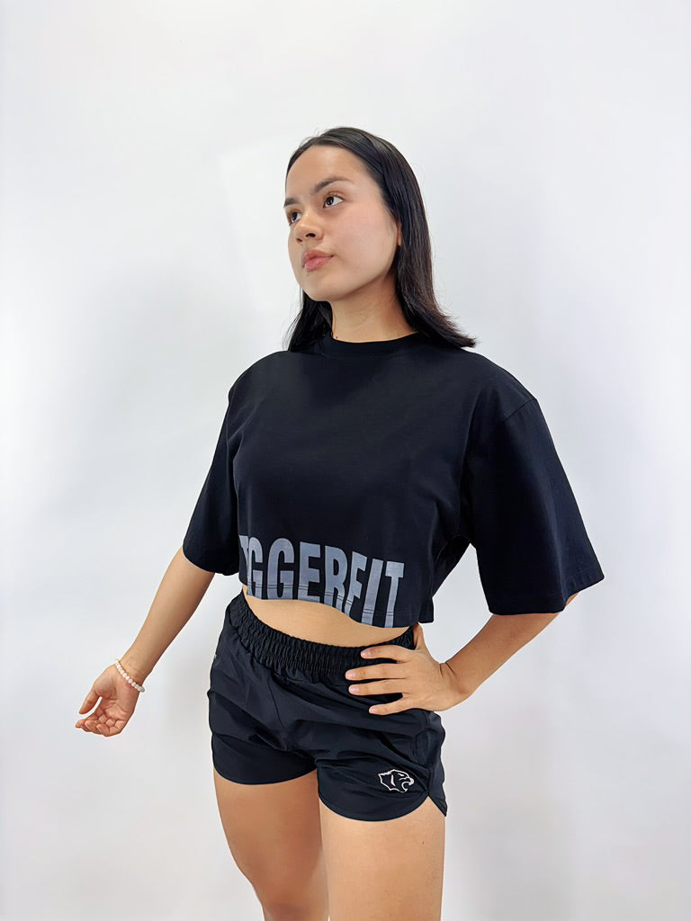 CROP OVERSIZE - NEGRO