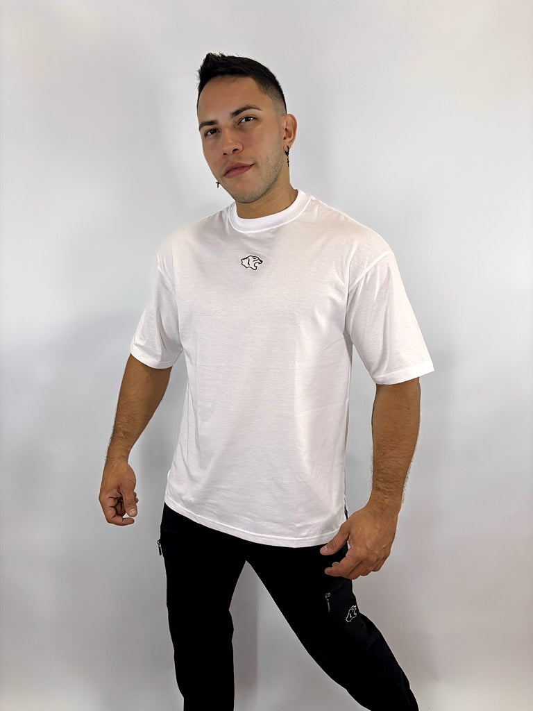 POLO OVERSIZE CLASICO - AZUL