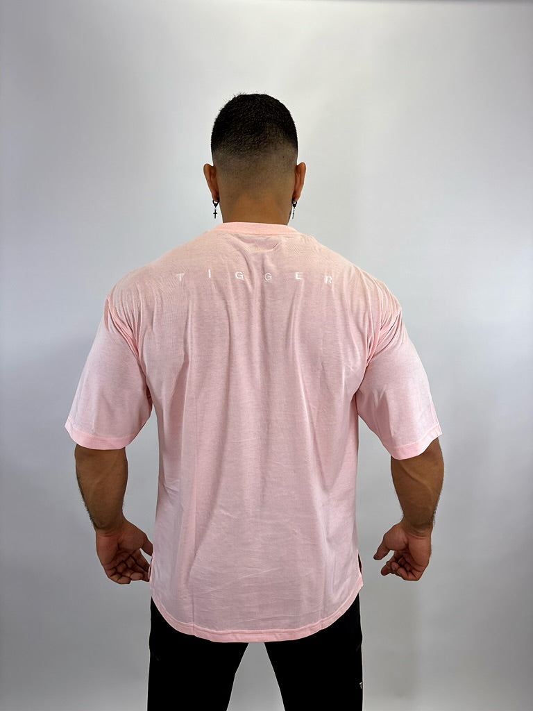 POLO OVERSIZE CLASICO - ROSA BEBE