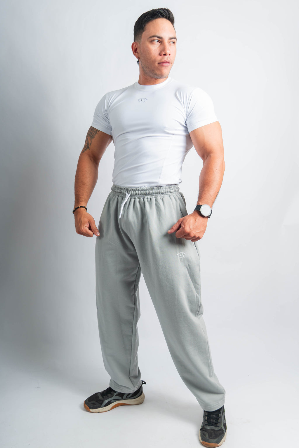 BAGGY JOGGER GOTHIC - GRIS