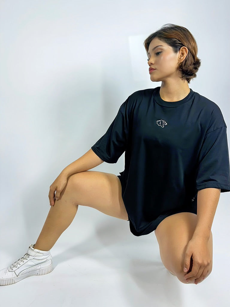 POLO OVERSIZE CLASICO - GRIS