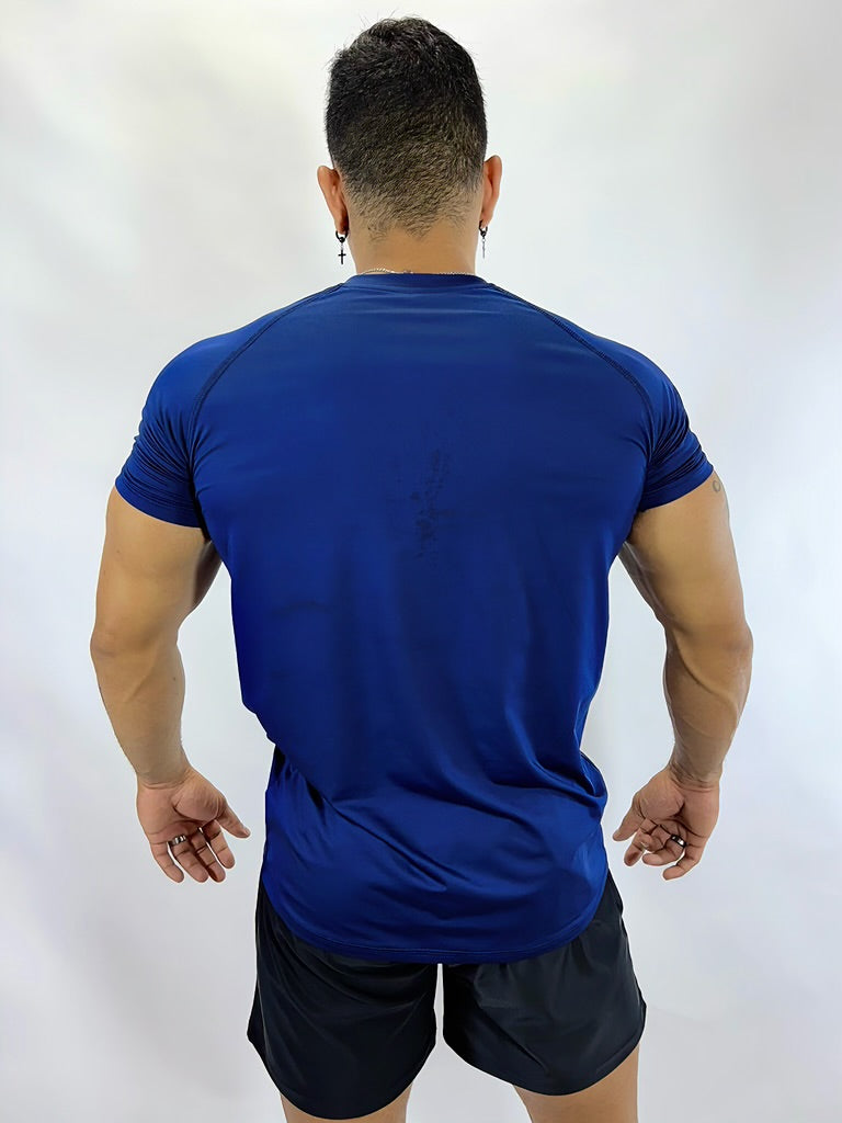 POLO DEPORTIVO - SLIM FIT - AZUL
