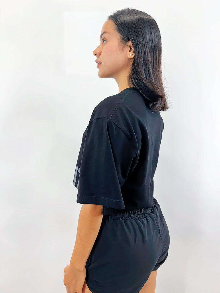 CROP OVERSIZE - NEGRO