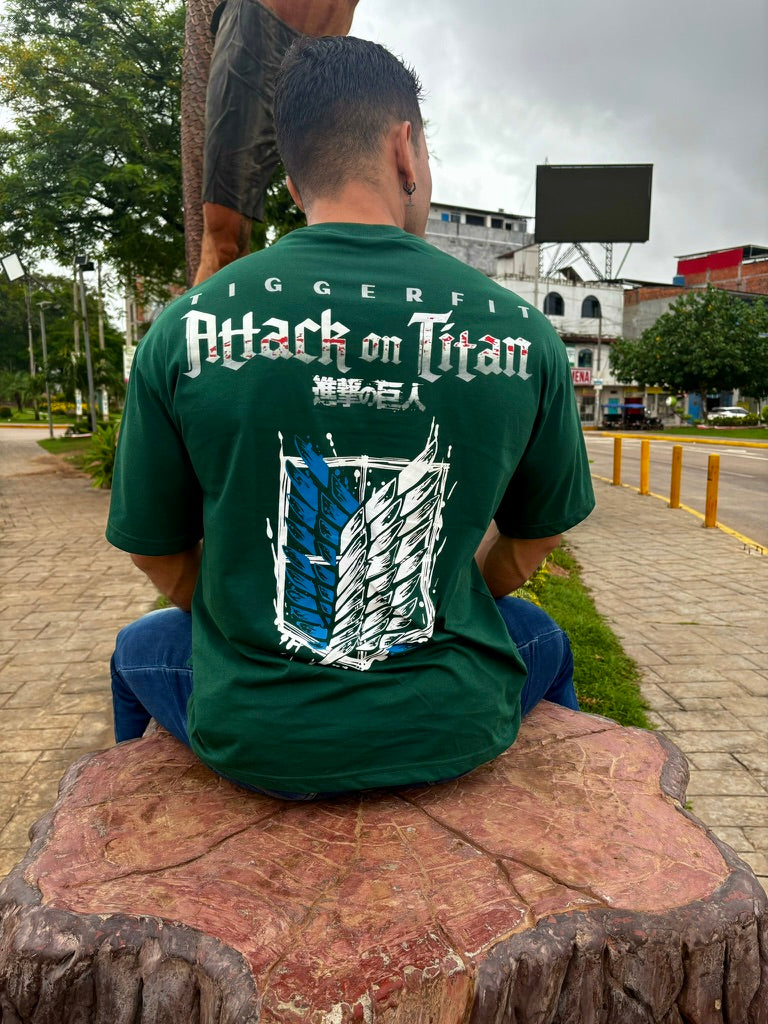 POLO OVERSIZE - LEGION EXPLORACION (VERDE)