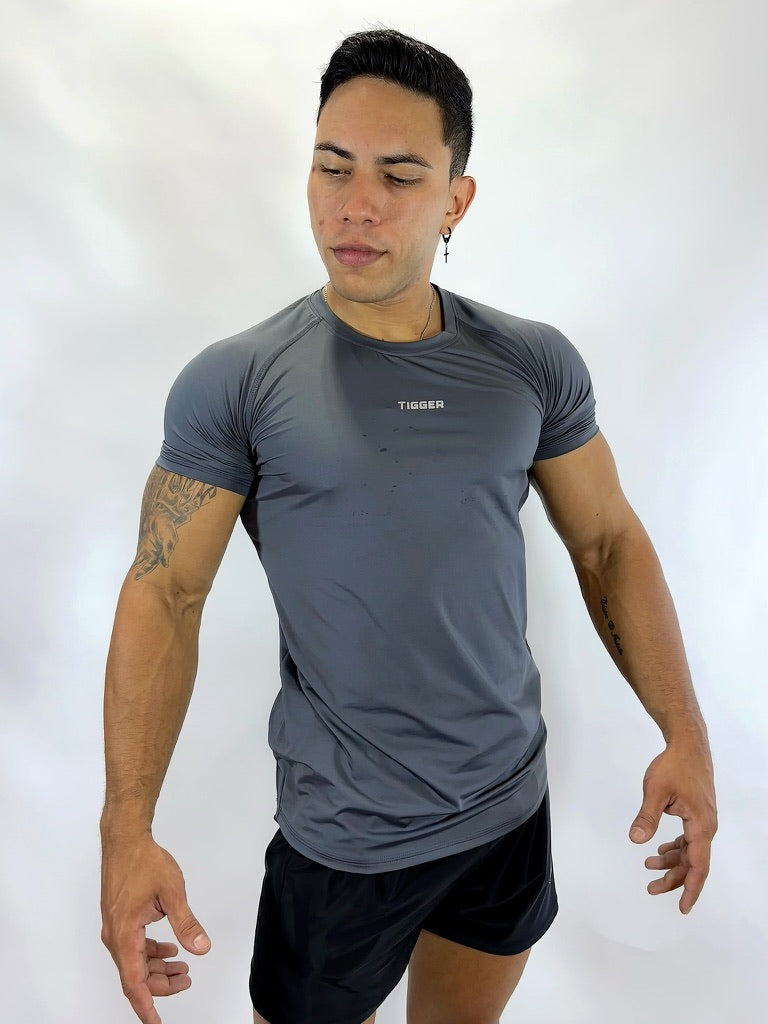 POLO DEPORTIVO - SLIM FIT - NEGRO