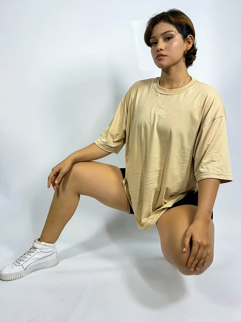 POLO OVERSIZE CLASICO - AZUL